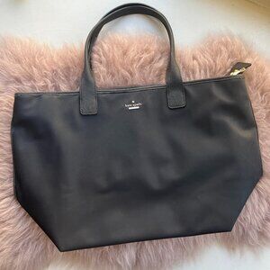 Kate Spade Black Nylon Tote Bag